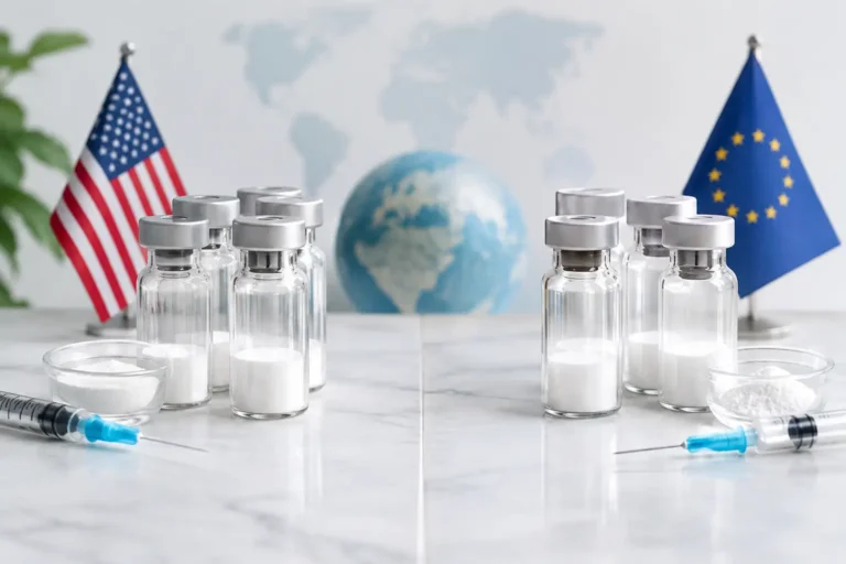 Domestic Versus Imported Peptides Compared