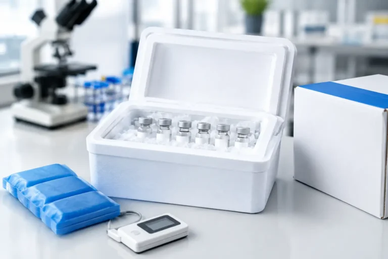 Cold-Chain Shipping Review for Research Peptides