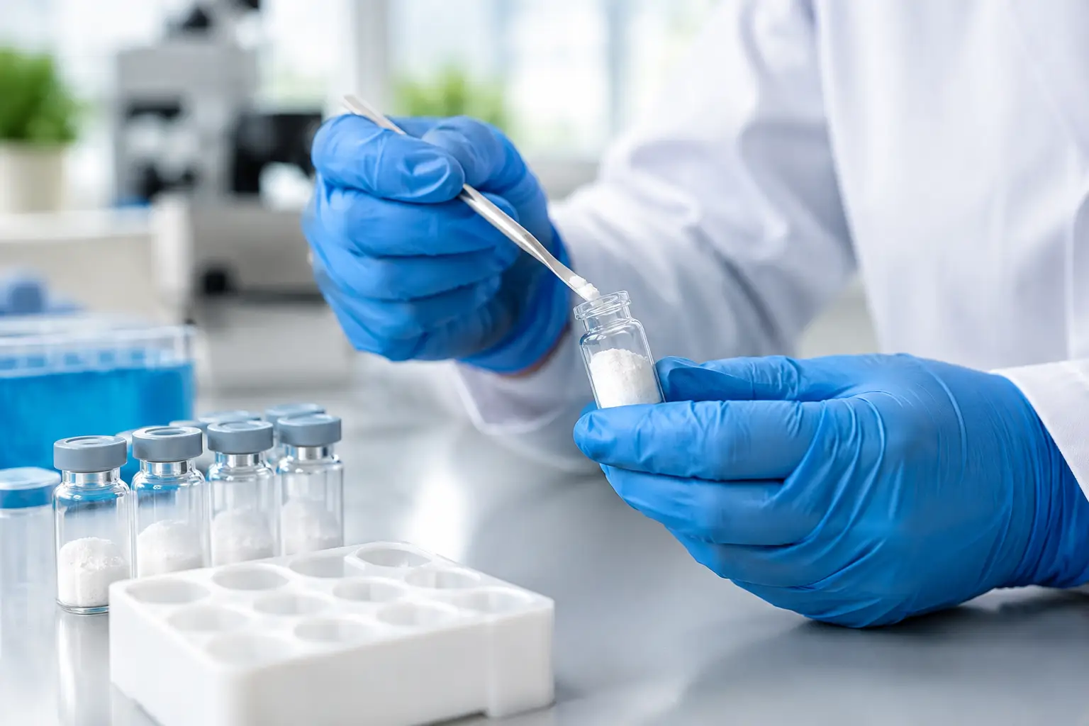 How to Handle Lyophilized Peptides for Research